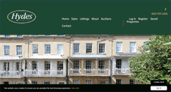 Desktop Screenshot of hydes.co.uk